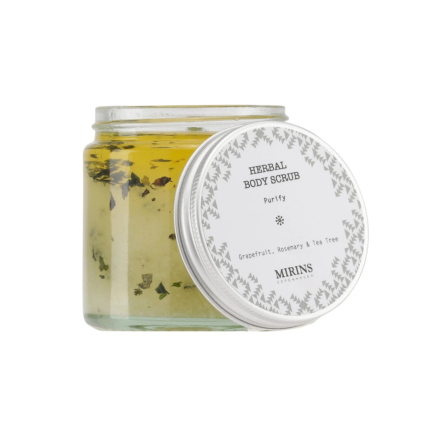 Purifying Body Scrub Grapefruit Rosemary Tea Tree 120ml by Mirins Copenhagen