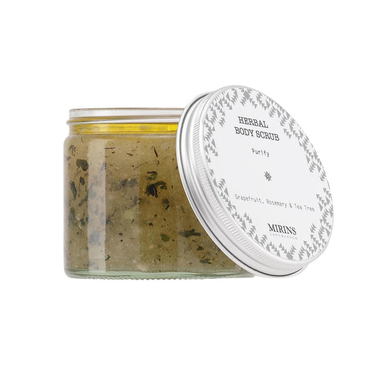 Purifying Body Scrub Grapefruit Rosemary Tea Tree 120ml by Mirins Copenhagen