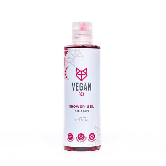 Red Grape Shower Gel - 200ml in eco-friendly packaging