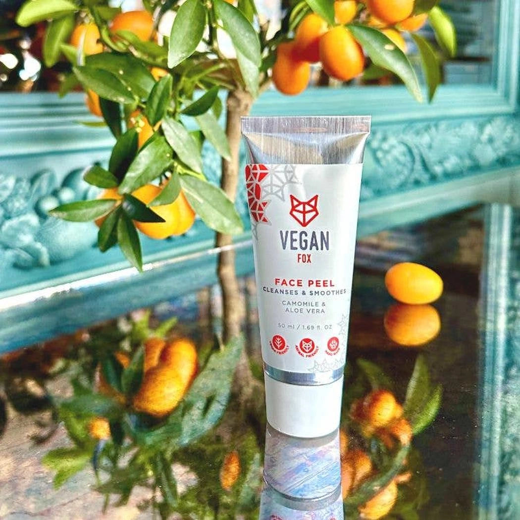 Vegan Fox Face Peel Cleanses Smoothes 50ml