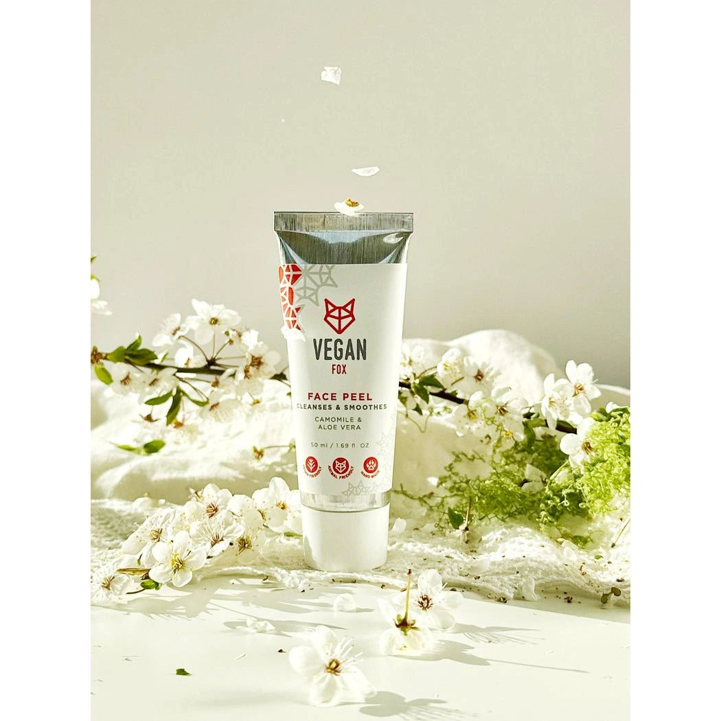 Vegan Fox Face Peel Cleanses Smoothes 50ml