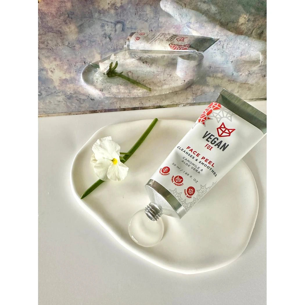 Vegan Fox Face Peel Cleanses Smoothes 50ml
