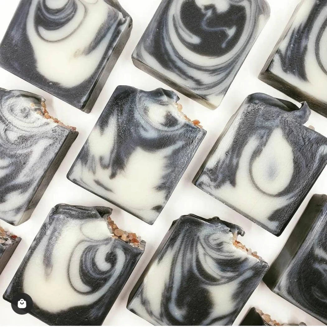 Ashbury Bloom Natural Charcoal Soap Bar