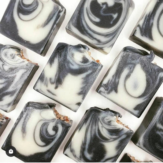 Ashbury Bloom Natural Charcoal Soap Bar