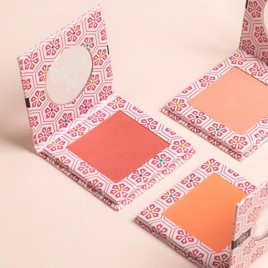 Organic Vegan Coral Pink Blush | Healthy Glow & Silky Texture