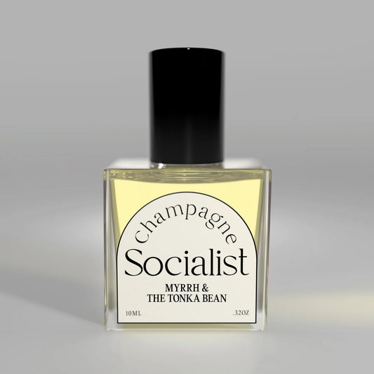 Myrrh & Tonka Bean Perfume Oil with Warm Almond, Vanilla, and Myrrh Scent - 10ml