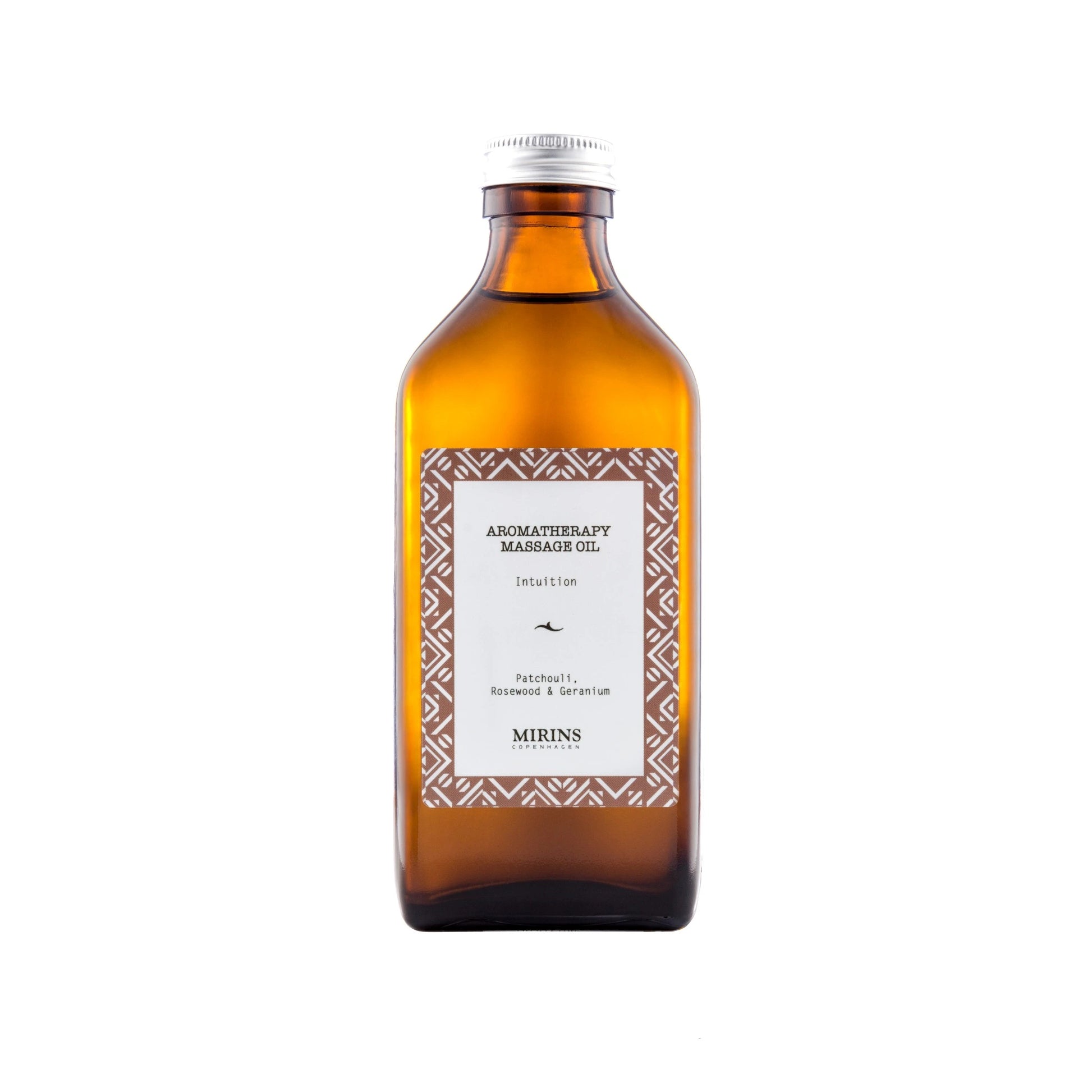Natural Massage Oil with Patchouli Rosewood Geranium