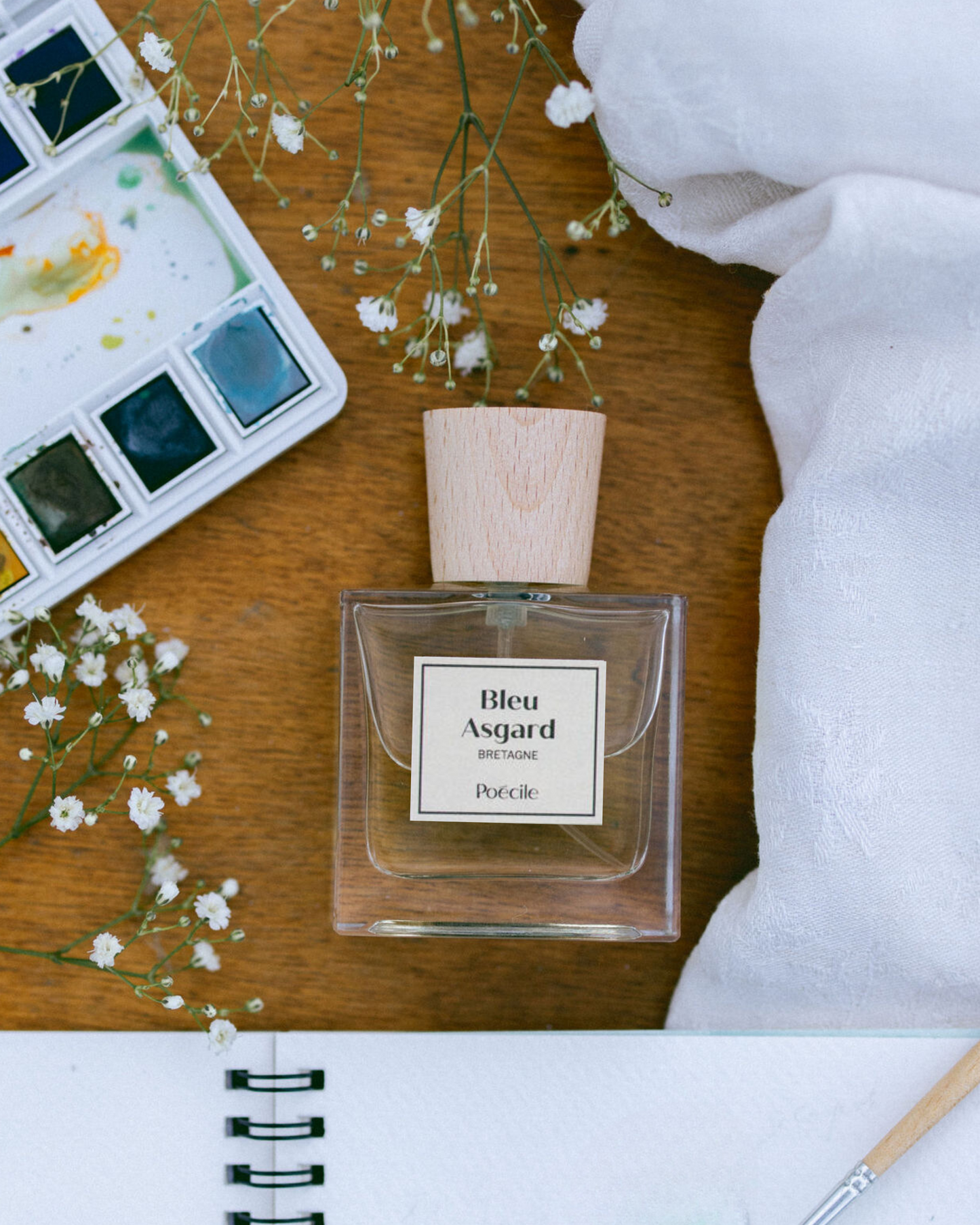 Poécile - Bleu Asgard - Bretagne - Eau de Parfum