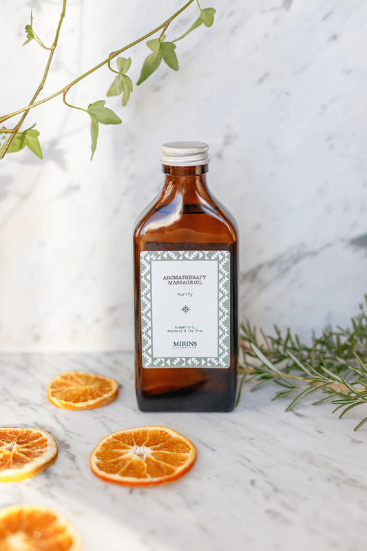 Purifying Blend Rosemary Tea Tree Massage Oil