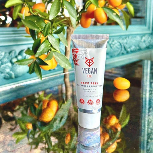 Vegan Fox Face Peel Cleanses Smoothes 50ml