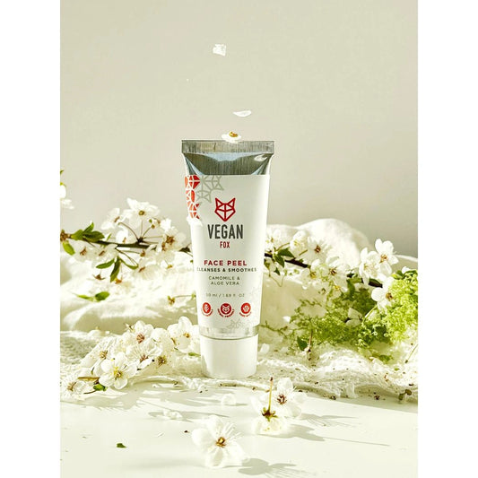 Vegan Fox Face Peel Cleanses Smoothes 50ml