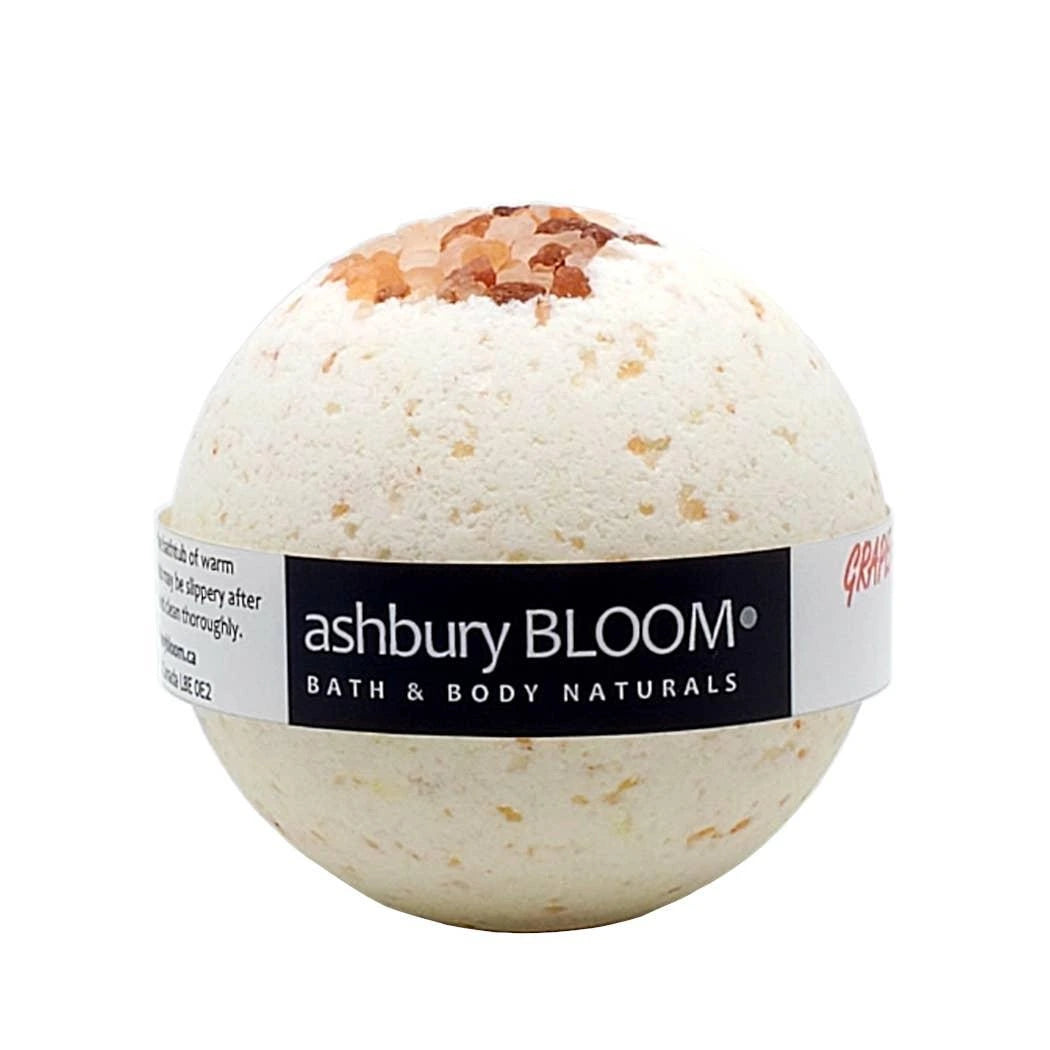 Vegan and Cruelty Free Grapefruit Burst Bath Bomb Natural Skincare