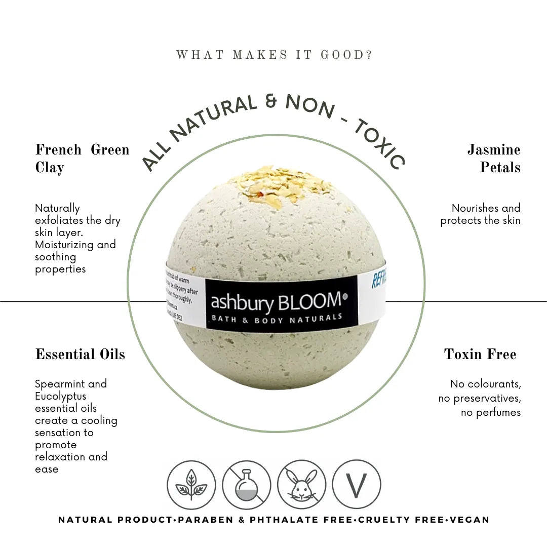Ashbury Bloom Natural Bath Bomb