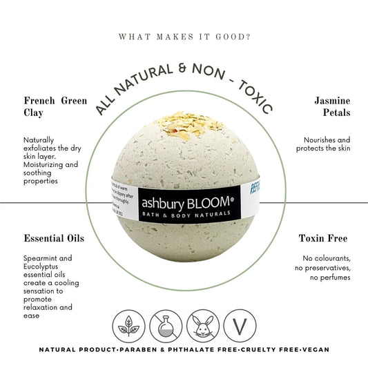 Ashbury Bloom Natural Bath Bomb
